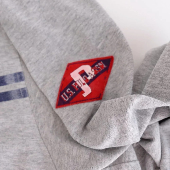 Vintage Y2K US Polo Assn. Grey Long Sleeve T-Shirt Size 2XL - Picture 5 of 15